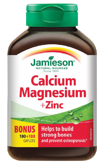Jamieson Calcium + Magnesium + Zinc